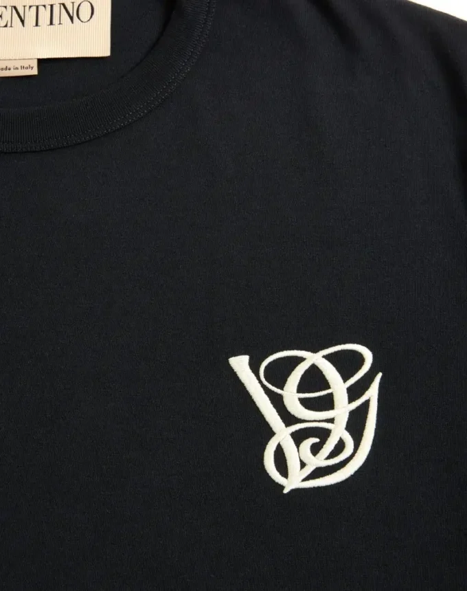 T-shirt en coton avec écusson VG T-shirt en coton avec écusson VG