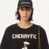 T-shirt en coton avec imprimé Cherryfic T-shirt en coton avec imprimé Cherryfic