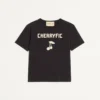 T-shirt en coton avec imprimé Cherryfic T-shirt en coton avec imprimé Cherryfic
