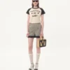 T-shirt en coton avec imprimé Chez Valentino T-shirt en coton avec imprimé Chez Valentino