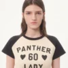 T-shirt en coton avec imprimé Chez Valentino T-shirt en coton avec imprimé Chez Valentino