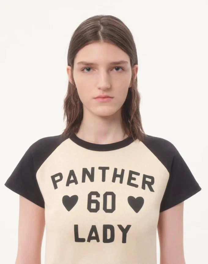 T-shirt en coton avec imprimé Chez Valentino T-shirt en coton avec imprimé Chez Valentino