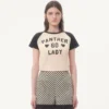T-shirt en coton avec imprimé Chez Valentino T-shirt en coton avec imprimé Chez Valentino