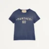 T-shirt en coton avec imprimé et patch Chez Valentino T-shirt en coton avec imprimé et patch Chez Valentino