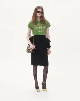 T-shirt en coton imprimé