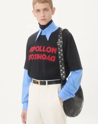 T-shirt en coton Valentino avec imprimé Apollon/Dyonisos T-shirt en coton Valentino avec imprimé Apollon/Dyonisos