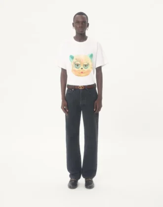 T-shirt en coton Valentino avec imprimé Le Chat De La Maison T-shirt en coton Valentino avec imprimé Le Chat De La Maison