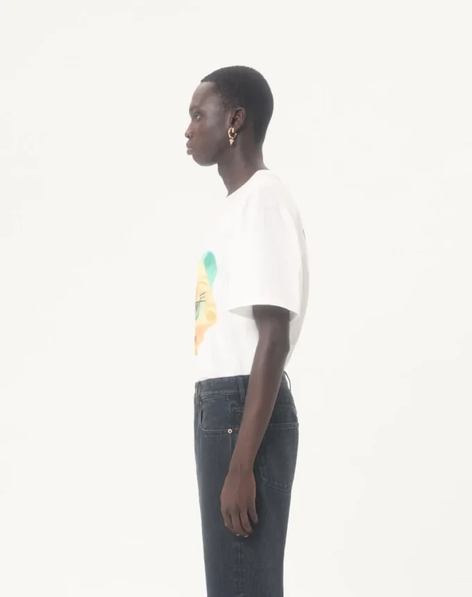 T-shirt en coton Valentino avec imprimé Le Chat De La Maison T-shirt en coton Valentino avec imprimé Le Chat De La Maison