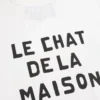 T-shirt en coton Valentino avec imprimé Le Chat De La Maison T-shirt en coton Valentino avec imprimé Le Chat De La Maison