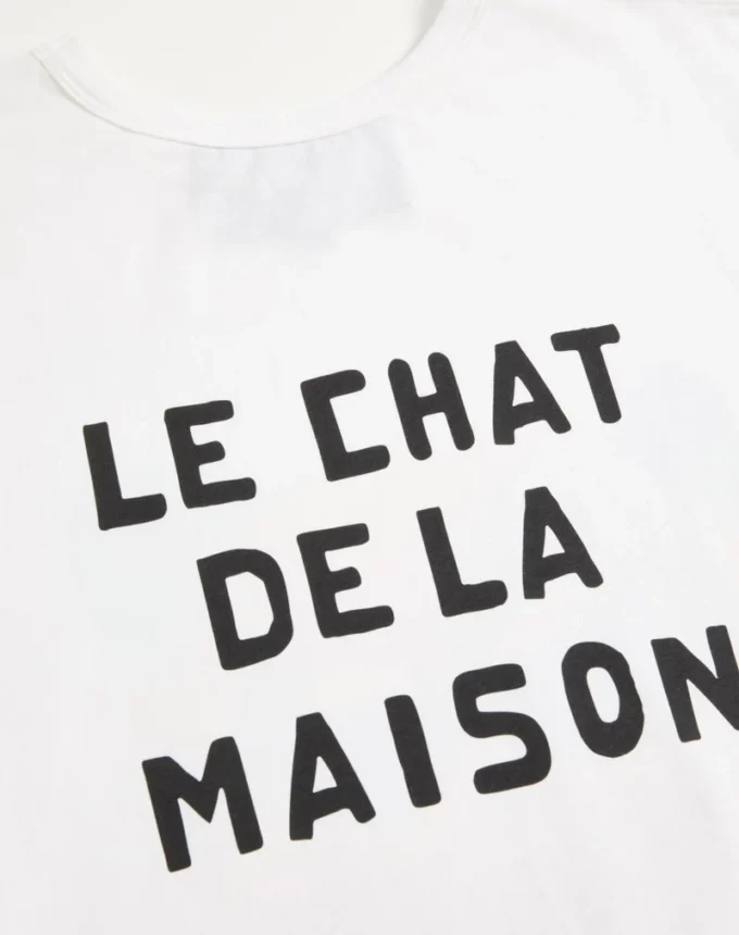 T-shirt en coton Valentino avec imprimé Le Chat De La Maison T-shirt en coton Valentino avec imprimé Le Chat De La Maison