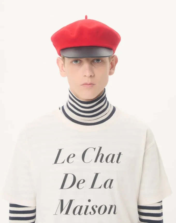 T-shirt en coton Valentino avec imprimé Le Chat De La Maison Icon Muse Anti Hero