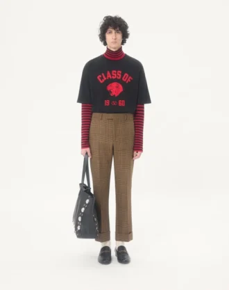 T-shirt en coton Valentino avec imprimé panthère T-shirt en coton Valentino avec imprimé panthère