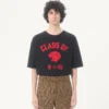 T-shirt en coton Valentino avec imprimé panthère T-shirt en coton Valentino avec imprimé panthère