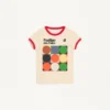 T-shirt en jersey de coton imprimé T-shirt en jersey de coton imprimé