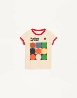T-shirt en jersey de coton imprimé