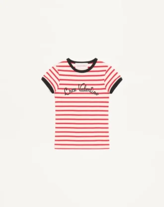 T-shirt en jersey de coton rayé