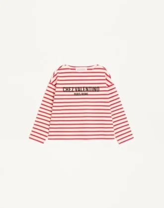 T-shirt en jersey de coton rayé