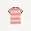 T-shirt en jersey de coton rayé T-shirt en jersey de coton rayé