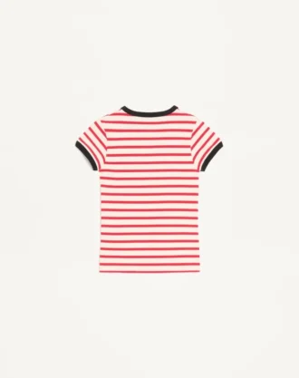 T-shirt en jersey de coton rayé