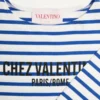 T-shirt à manches longues en coton avec imprimé Chez Valentino T-shirt à manches longues en coton avec imprimé Chez Valentino