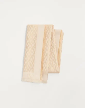 Étole Toute La V en soie, viscose et cachemire Étole Toute La V en soie, viscose et cachemire