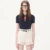 Top en coton avec cerises Top en coton avec cerises