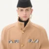 Trench-coat croisé Valentino en feutre de laine avec empiècements Ayers Trench-coat croisé Valentino en feutre de laine avec empiècements Ayers