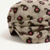 Turban en soie avec imprimé Micro Cashmere Plus de Pois