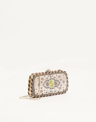 Valentino Garavani Carry Secrets Minaudière brodée