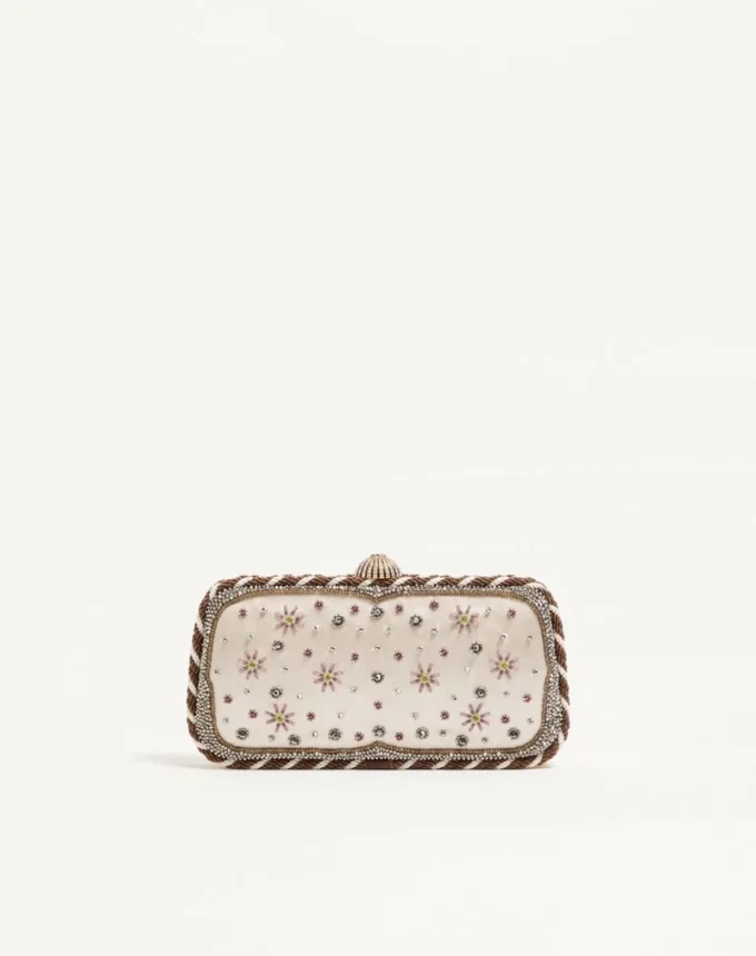 Valentino Garavani Carry Secrets Minaudière brodée Valentino Garavani Carry Secrets Minaudière brodée
