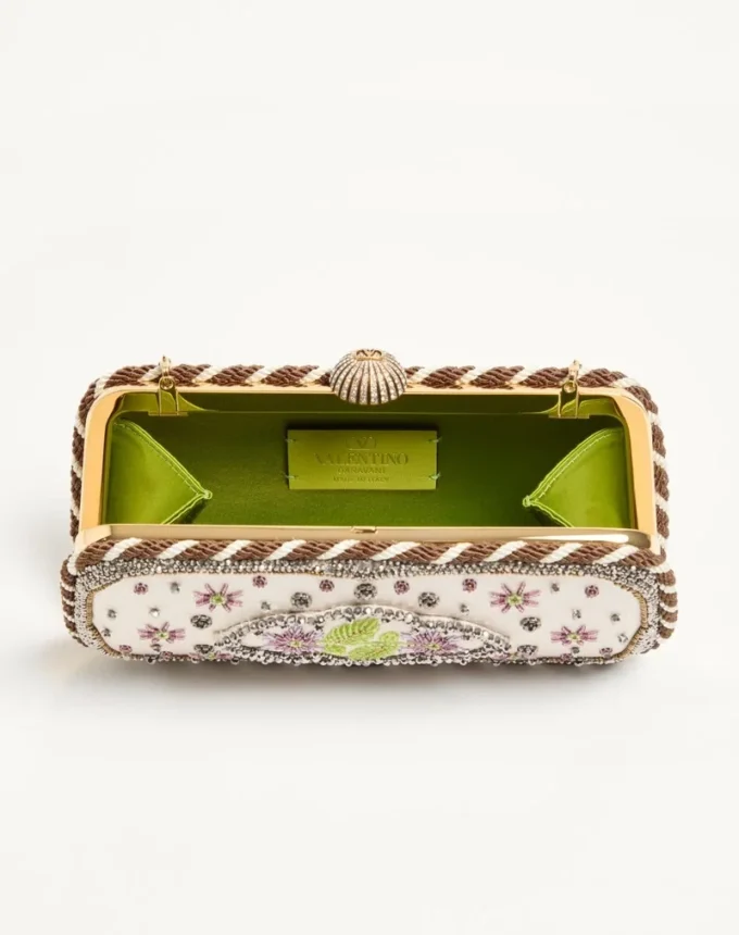 Valentino Garavani Carry Secrets Minaudière brodée Valentino Garavani Carry Secrets Minaudière brodée