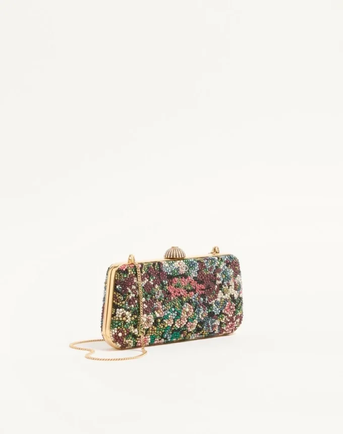Valentino Garavani Minaudière Carry Secrets avec motif strass Apres L’Hiver Valentino Garavani Minaudière Carry Secrets avec motif strass Apres L’Hiver