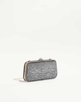 Valentino Garavani Minaudière Carry Secrets avec strass Valentino Garavani Minaudière Carry Secrets avec strass