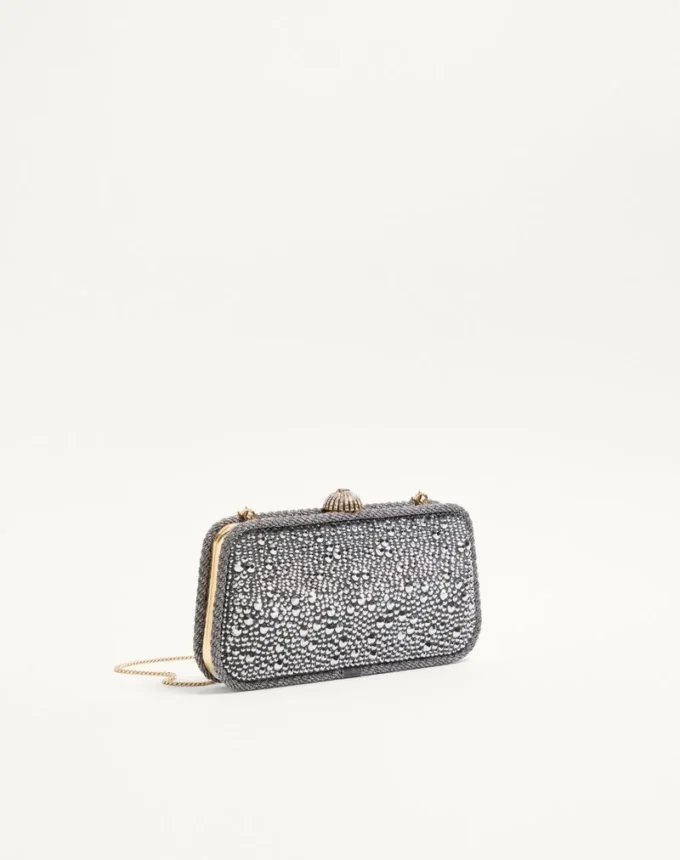 Valentino Garavani Minaudière Carry Secrets avec strass