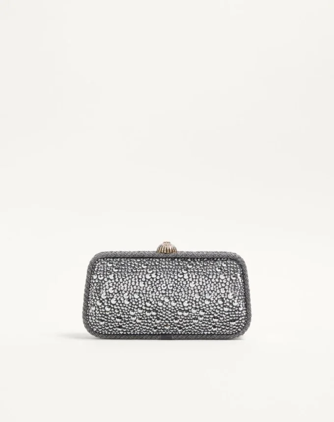 Valentino Garavani Minaudière Carry Secrets avec strass