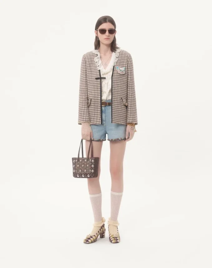 Valentino Garavani Nellcôte Mini sac shopping brodé Valentino Garavani Nellcôte Mini sac shopping brodé