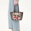 Valentino Garavani Nellcôte Mini sac shopping brodé Valentino Garavani Nellcôte Mini sac shopping brodé