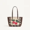 Valentino Garavani Nellcôte Mini sac shopping brodé Valentino Garavani Nellcôte Mini sac shopping brodé