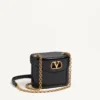 Valentino Garavani Vain Sac à main en cuir de veau brillant Valentino Garavani Vain Sac à main en cuir de veau brillant