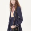 Valentino Garavani Vain Sac à main en cuir de veau brillant Valentino Garavani Vain Sac à main en cuir de veau brillant