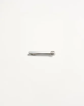 Valentino Garavani Vlogo Signature Metal Tie Clip Valentino Garavani Vlogo Signature Metal Tie Clip