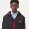 Veste à capuche en nylon avec patch VLogo Veste à capuche en nylon avec patch VLogo