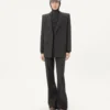 Veste croisée en gabardine de laine Valentino Veste croisée en gabardine de laine Valentino