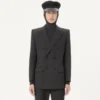 Veste croisée en gabardine de laine Valentino Veste croisée en gabardine de laine Valentino