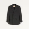 Veste croisée en gabardine de laine Valentino Veste croisée en gabardine de laine Valentino