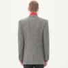 Veste croisée Valentino en laine natté boutonnée Veste croisée Valentino en laine natté boutonnée