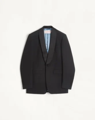 Veste de smoking en laine