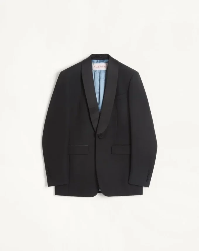 Veste de smoking en laine Veste de smoking en laine