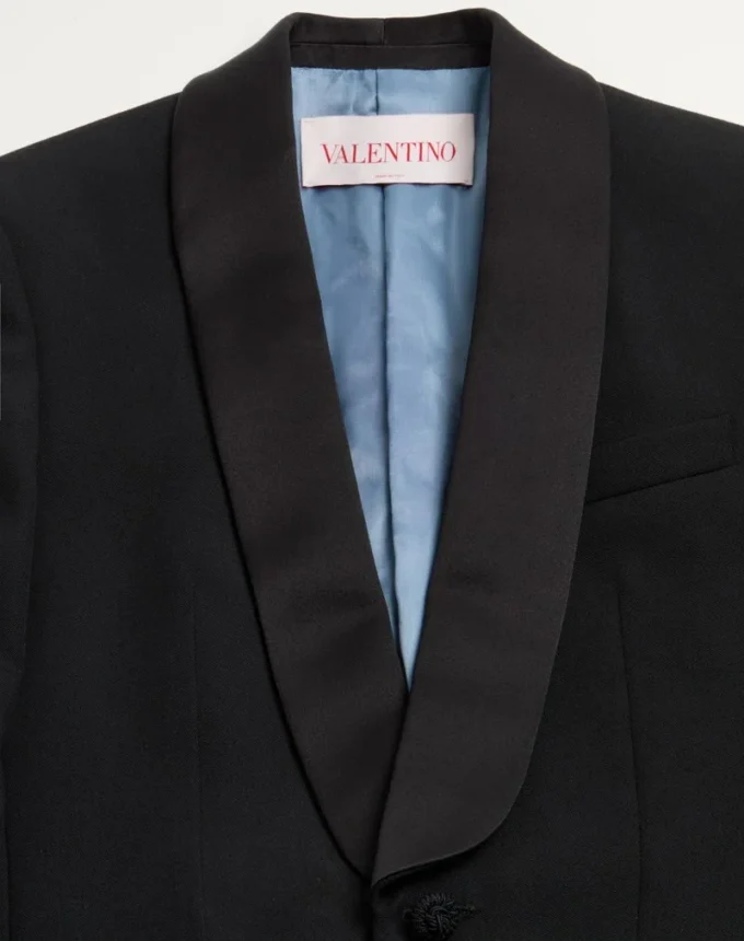 Veste de smoking en laine Veste de smoking en laine