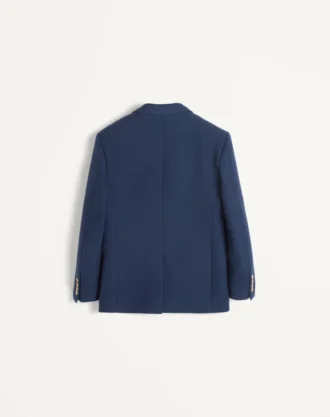Veste double boutonnage en laine double